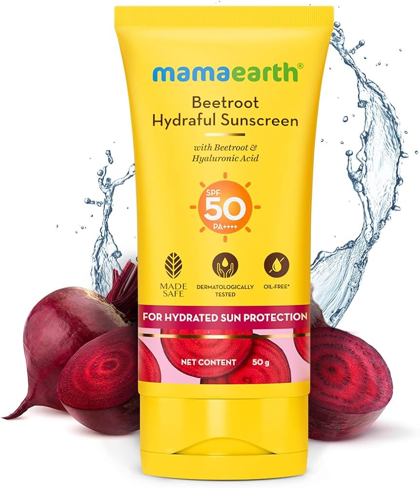 Mamaearth Beetroot Hydraful Sunscreen