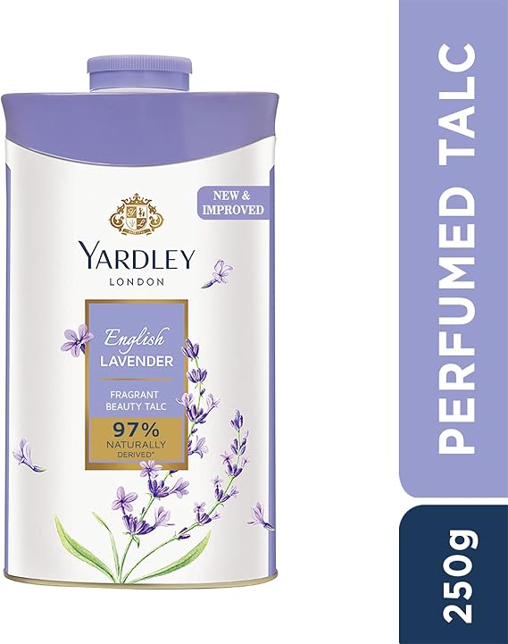 Yardley English Lavender Perfumed Talc, 250Gm