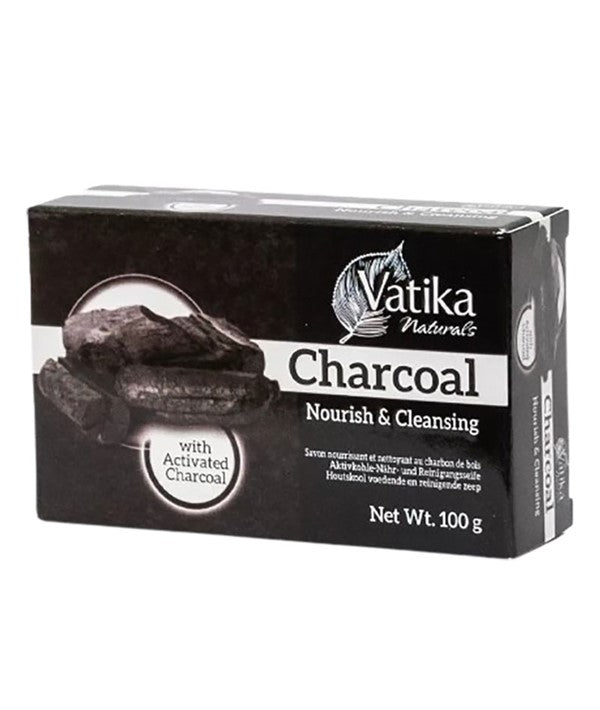 Vatika Naturals Charcoal Nourish & Cleansing Soap