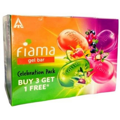 FIAMA Gel bar Celebration Pack  (5 x 125 g)