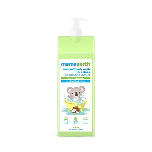 Mamaearth Coco Soft Baby Body Wash – Gentle Care with Coconut Milk & Turmeric