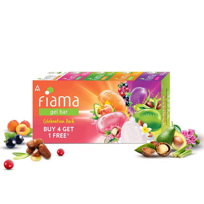 FIAMA Gel bar Celebration Pack  (5 x 125 g)