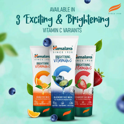 Himalaya Herbals Brightening Vitamin C Blueberry Face Wash