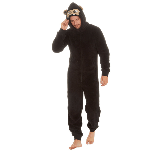 Mens Novelty Snuggle Fleece Onezee