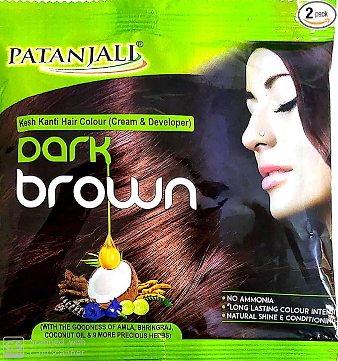 Patanjali Kesh Kanti Hair Color Dark Brown
