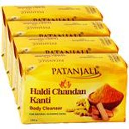 Patanjali Haldi Chandn Soap 4*150g