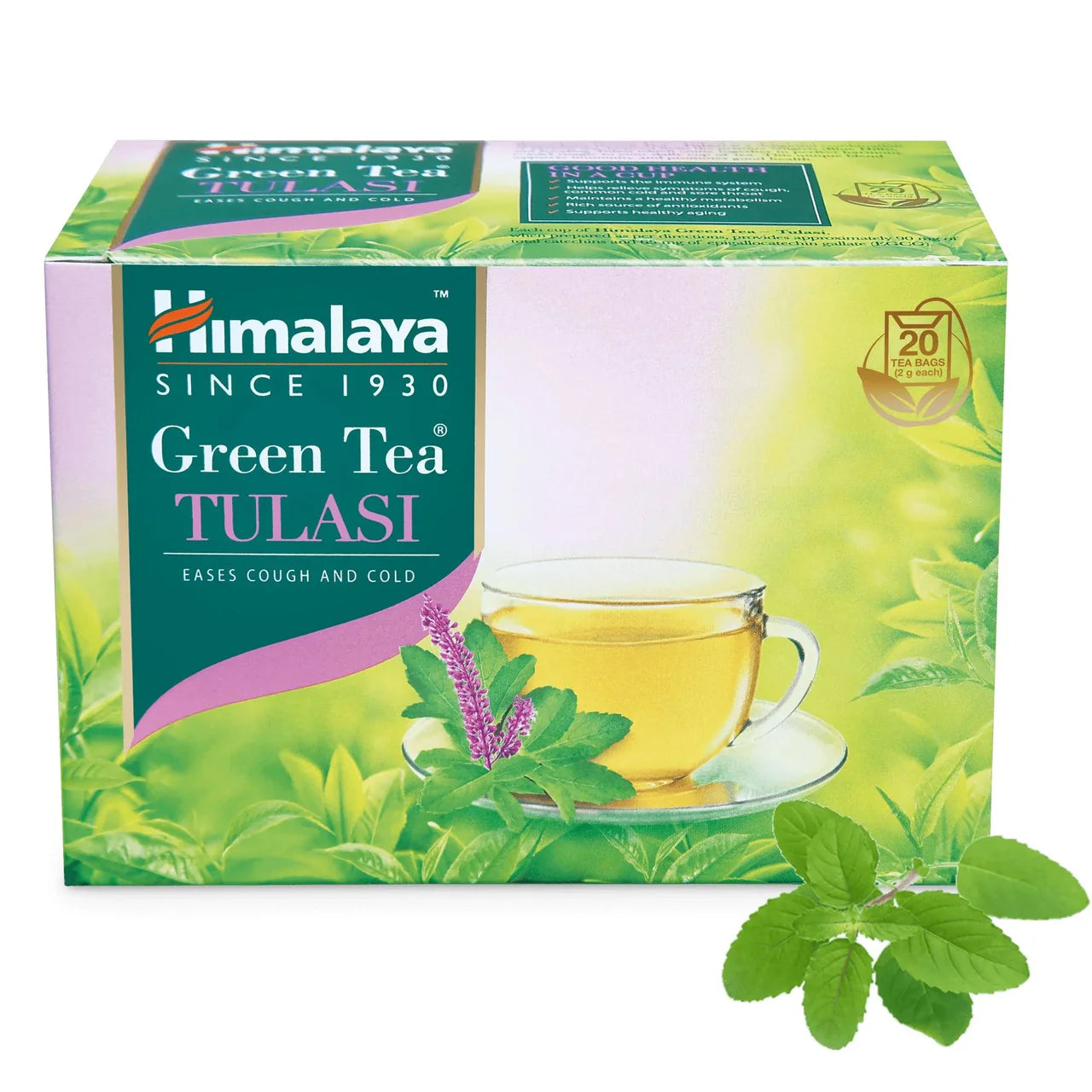 Himalaya Green Tea Tulasi Easis Cough and Cold