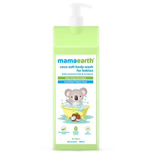 Mamaearth Milky Soft Body Wash for Kids -400 ml