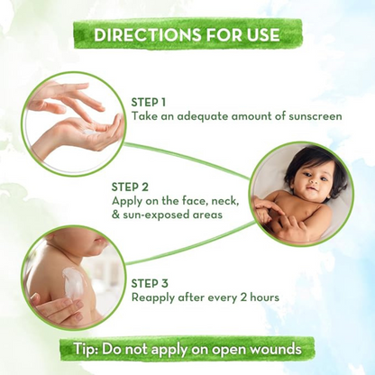 Mamaearth Baby Rich Moisturizing Ultra Light Sunscreen-50g