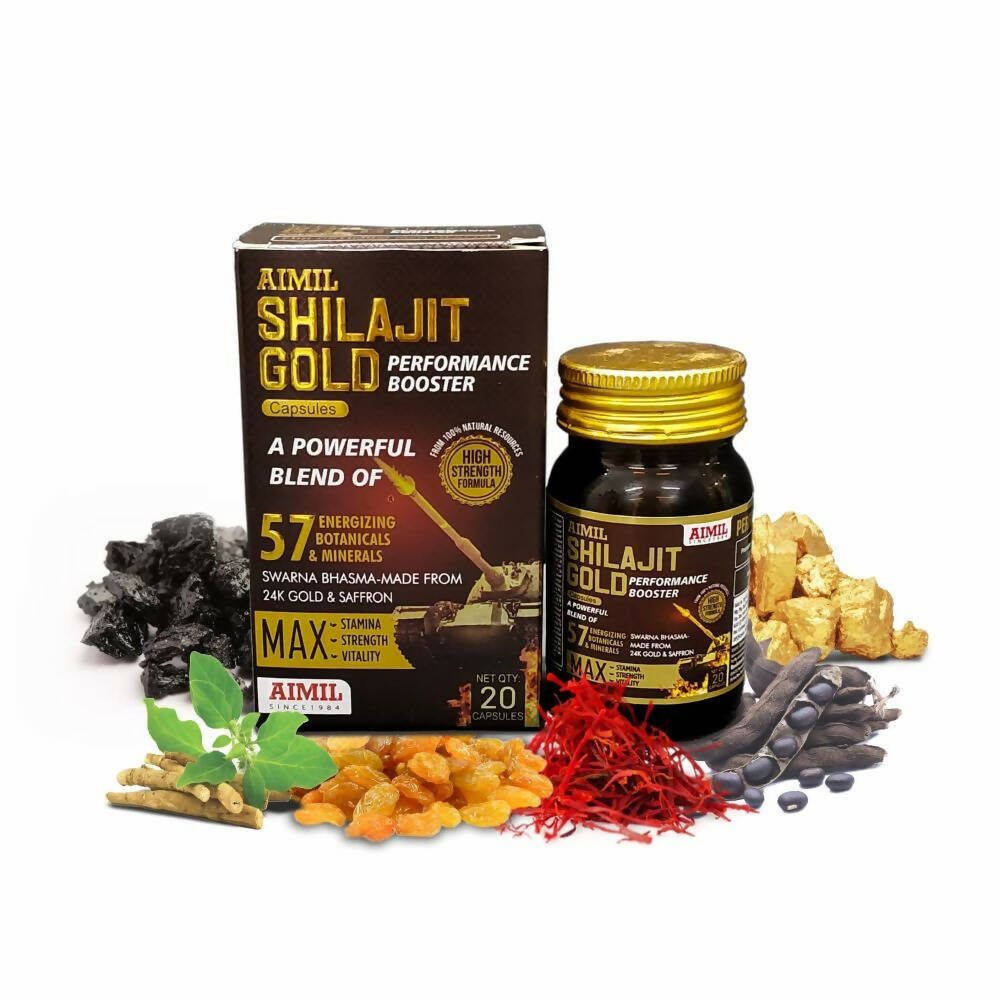 Aimil SJ Gold Capsules – Performance Booster -20 caps