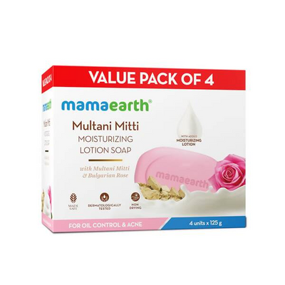 Mamaearth Multani Mitti Moisturizer Lotion & Soap – Natural Skin
