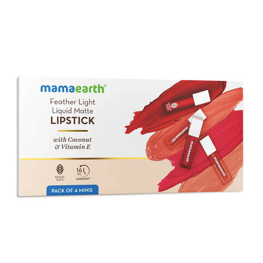 Mamaearth Feather Light Liquid Matte Mini Lipsticks Combo