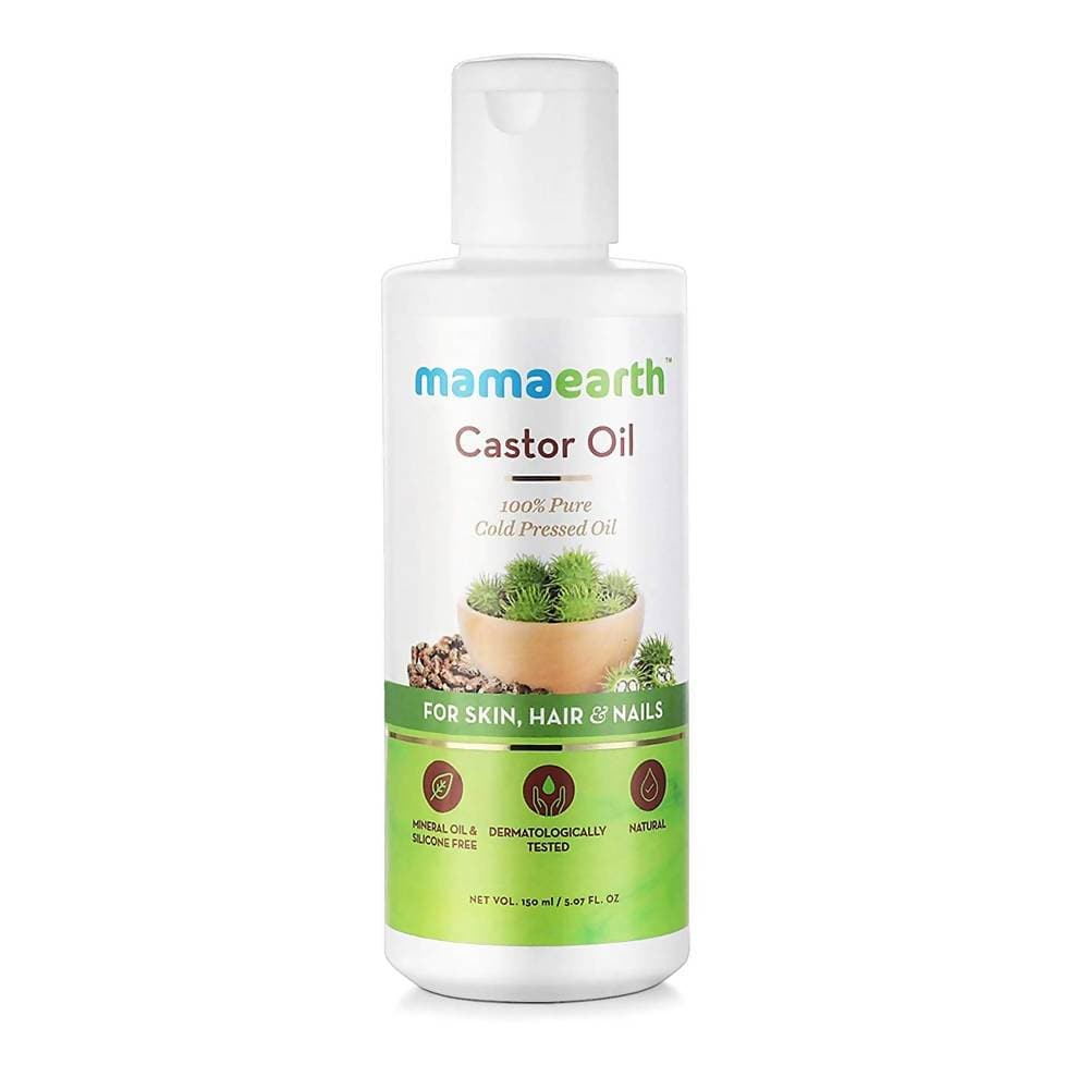 Mamaearth Castor Oil For Skin , Hair and Nails -150 ml