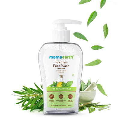 Mamaearth Tea Tree Face Wash for Acne & Pimples