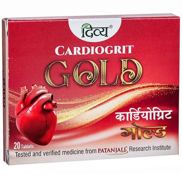 Patanjali Divya Cardiogrit Gold Tablets -20 Tabs  -60 tabs