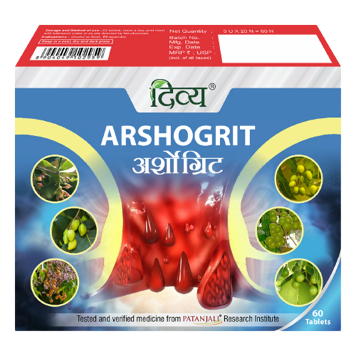 Patanjali Divya Arshogrit 60 tabs