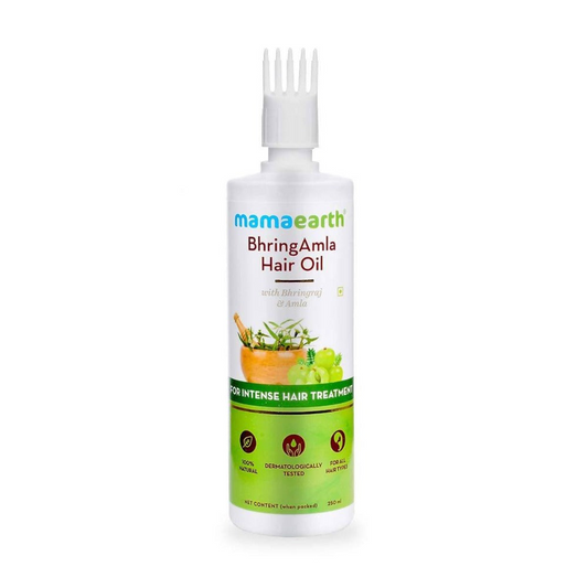 Mamaearth Bhringamla Hair Oil For Intense Hair Treatment -250 ml