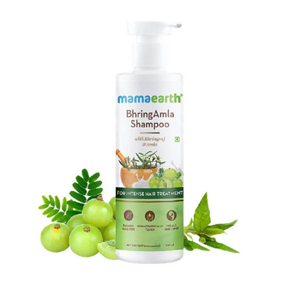 Mamaearth BhringAmla Shampoo For Intense Hair Treatment -250 ml