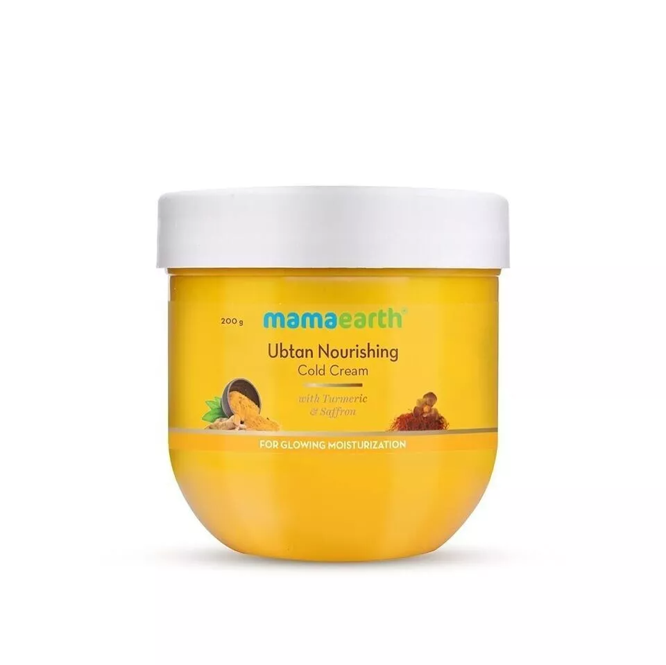 Mamaearth Ubtan Nourishing Cold Winter Cream for Winter with Turmeric & Saffron