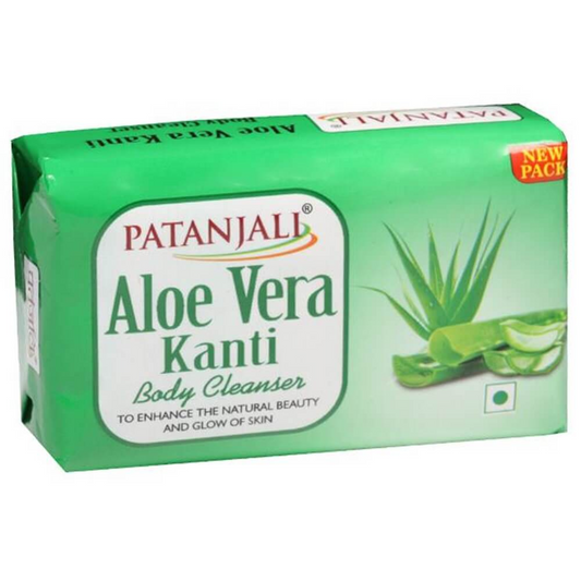 Patanjali Aloe Vera Kanti Body Cleanser -75 gm -150 gm