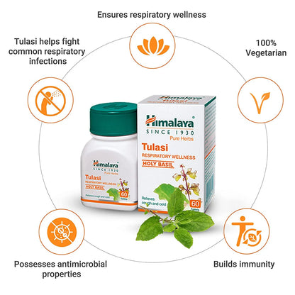 Himalaya Wellness Tulasi Respiratory Wellness