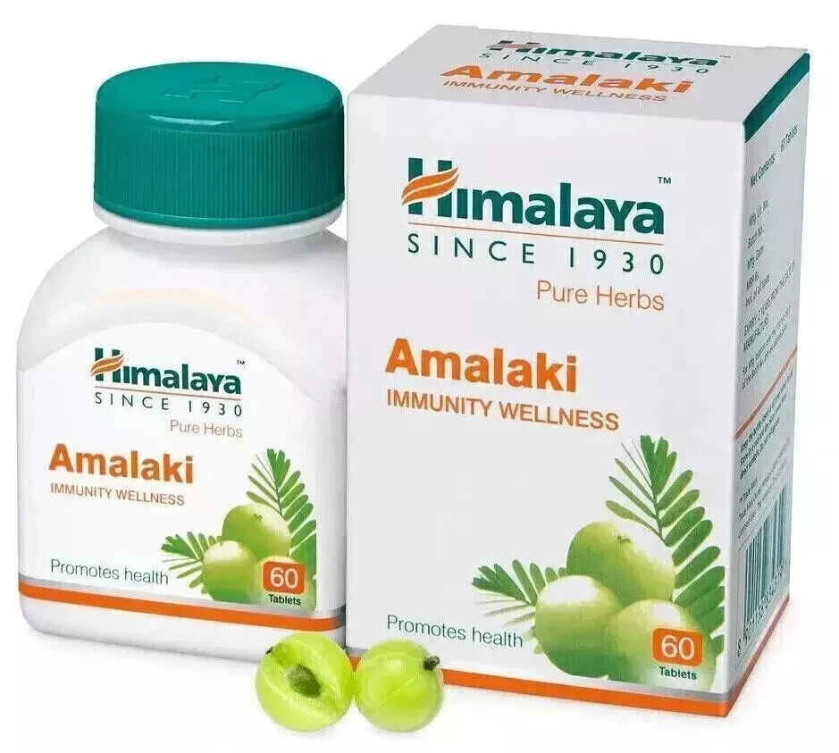 Himalaya Herbal Amalaki 60 Tabs For Immunity Wellness