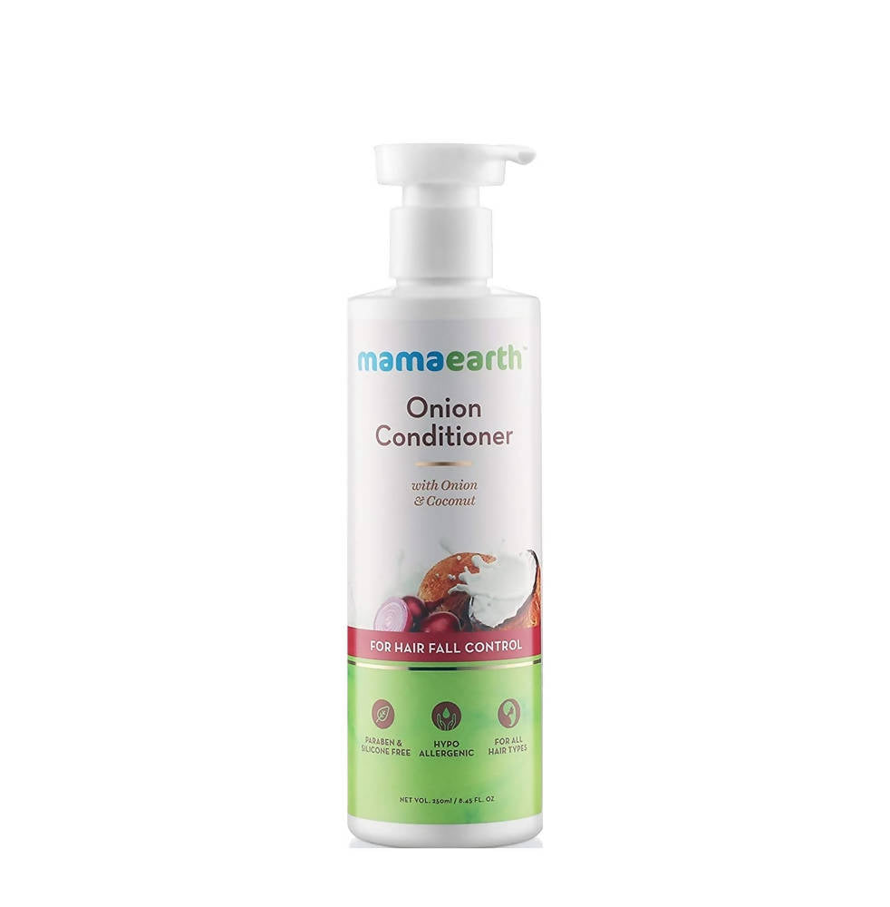 Mamaearth Onion Conditioner + Hair Mask + Hair Oil For Hair Fall Control