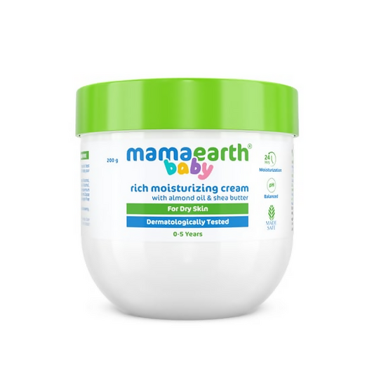 Mamaearth Baby Rich Moisturizing Cream With Almond Oil & Shea Butter