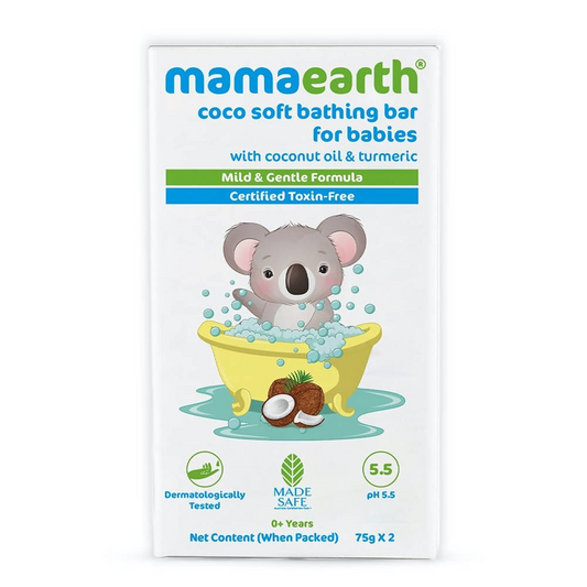 Mamaearth Coco Soft Bathing Bar for Babies -75 gm