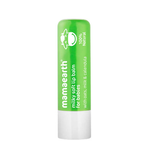 Mamaearth Milky Soft Natural Lip Balm For Babies -4 gm