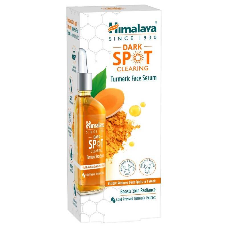 Himalaya Dark Spot Clearing Turmeric Face Serum 10% Glycolic Acid 30ml