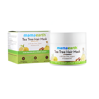 Mamaearth Tea Tree Hair Mask For Dandruff & Itchy Scalp -200 ml