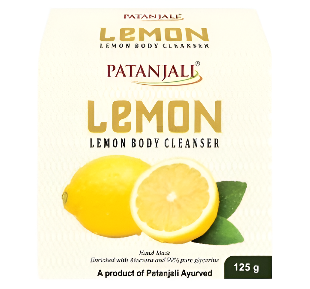 Patanjali Lemon Body Cleanser -125 gm