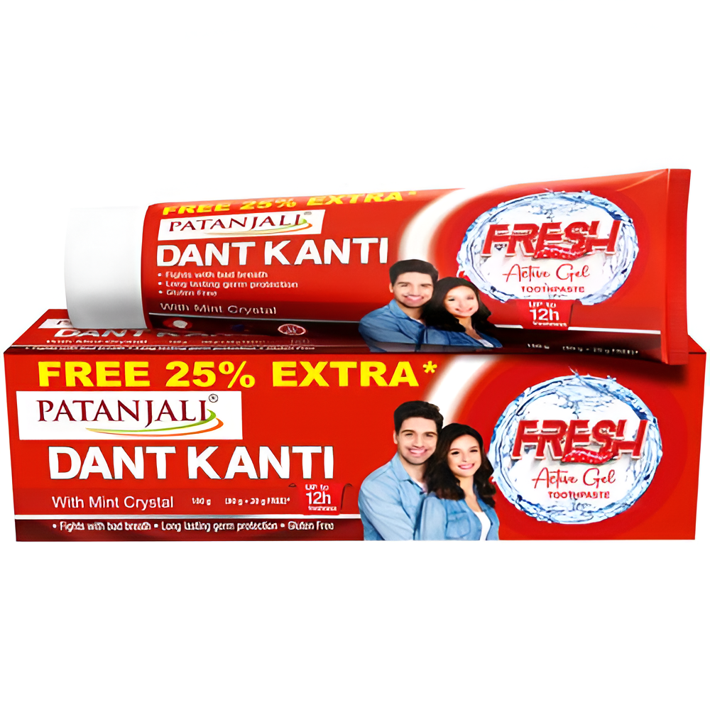 Patanjali Dant Kanti Fresh Active Gel (80 GM)