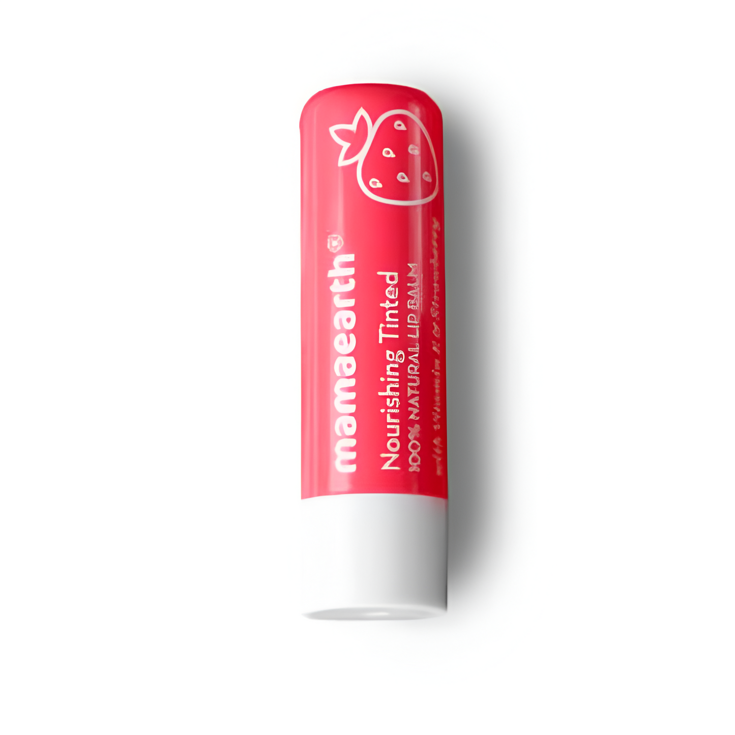 Mamaearth Nourishing Tinted 100% Natural Lip Balm With Vitamin E & Strawberry