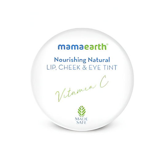 Mamaearth Nourishing Natural Lip Cheek & Eye Tint With Vitamin C & Beetroot