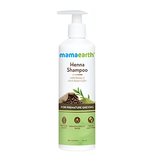 Mamaearth Henna Shampoo For Premature Greying -250 ml