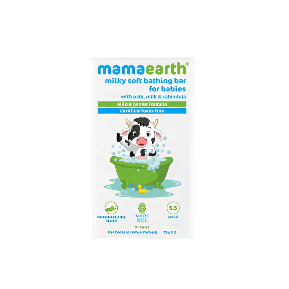 Mamaearth Milky Soft Bathing Bar for Babies- 75 gm