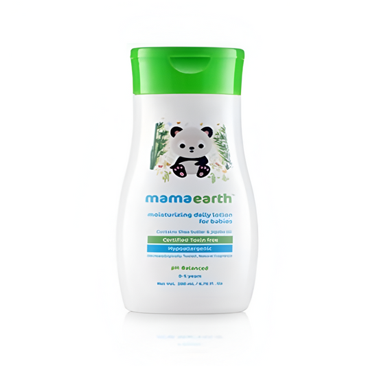 Mamaearth Daily Moisturizing Lotion & Mamaearth Deeply Nourishing Baby Wash For Babies