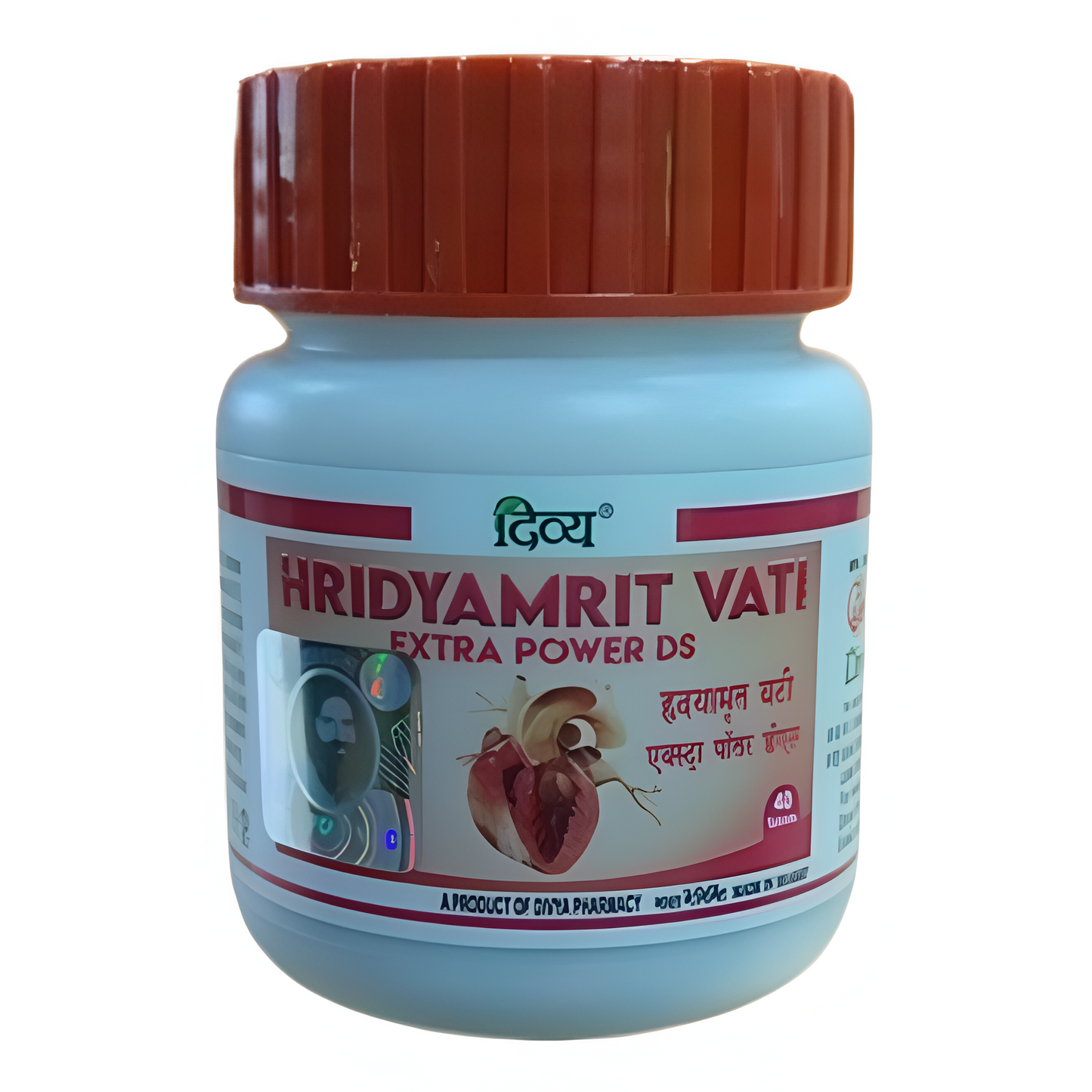 Patanjali Divya Hridyamrit Vati Extra Power -40 tabs - 120 tabs