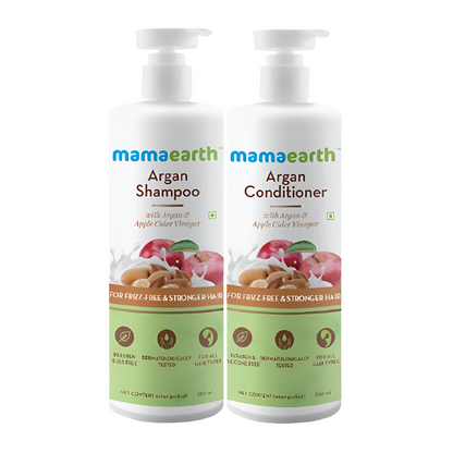 Mamaearth Argan Shampoo & Conditioner Combo