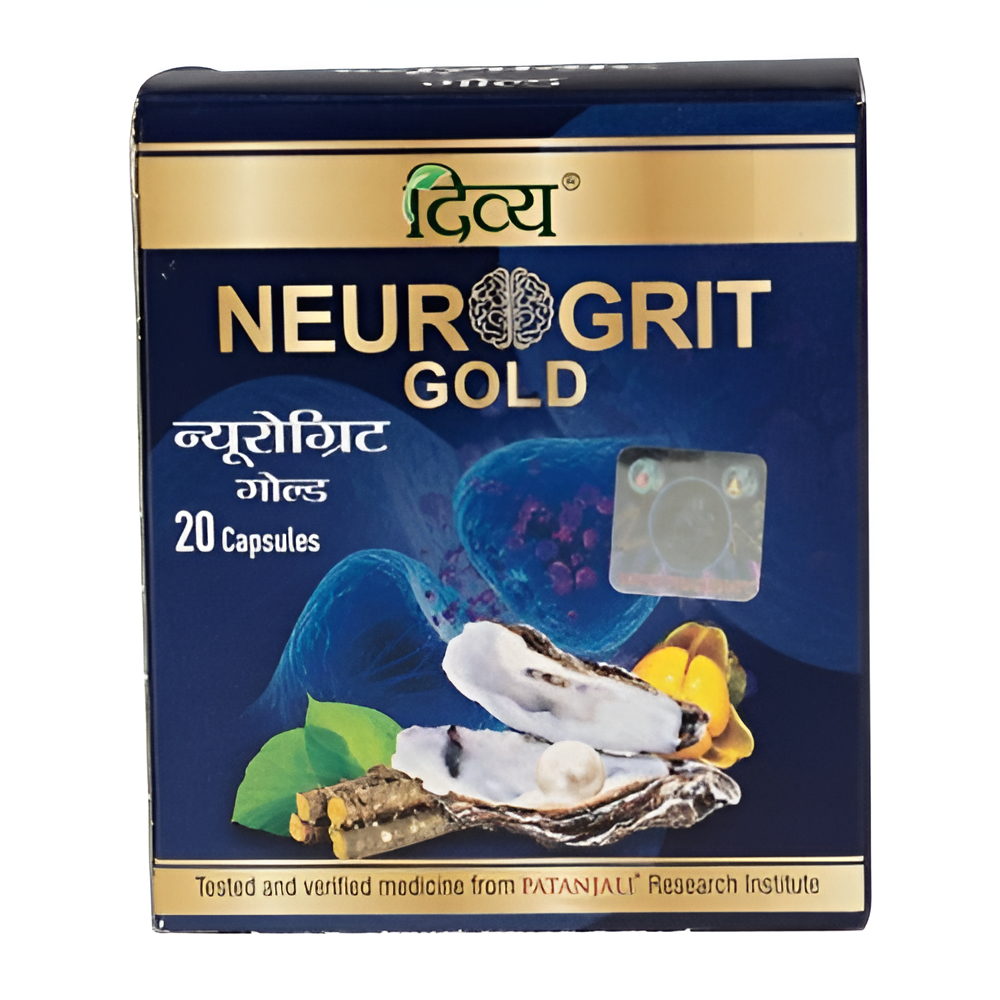 Patanjali Divya Neurogrit Gold -20 caps