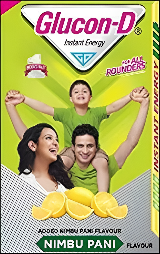 Glucon-D Instant Energy Powder | Regular, Orange, Lime | 400g