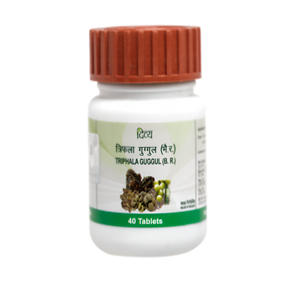 Patanjali Triphala Guggul Tabs -40 tabs - 80 tabs