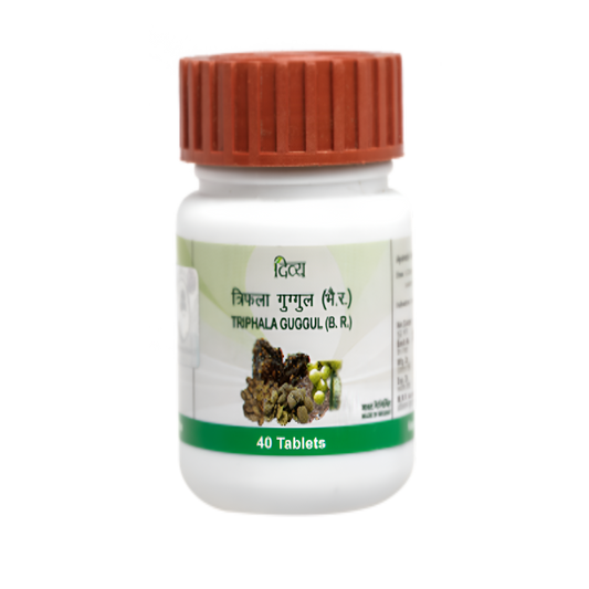 Patanjali Triphala Guggul Tabs -40 tabs - 80 tabs