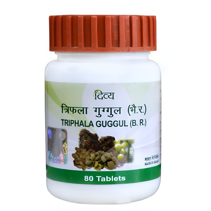 Patanjali Triphala Guggul Tabs -40 tabs - 80 tabs