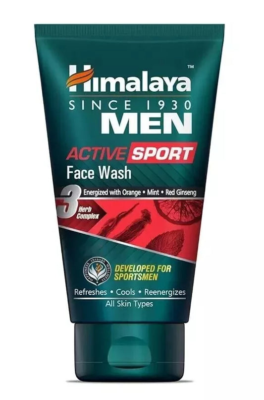 Himalaya Herbals - Men Active Sport Face Wash -50 ml - 100ml